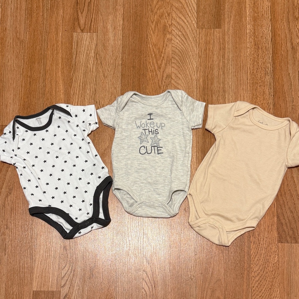 3-6mo onesies
